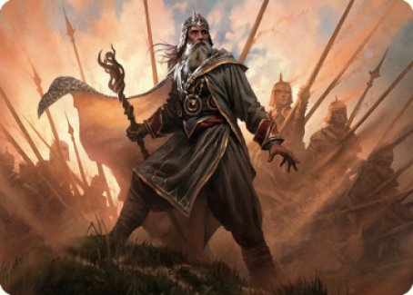 Hazezon, Shaper of Sand Art Card [Dominaria United Art Series] | Gaming Infinity