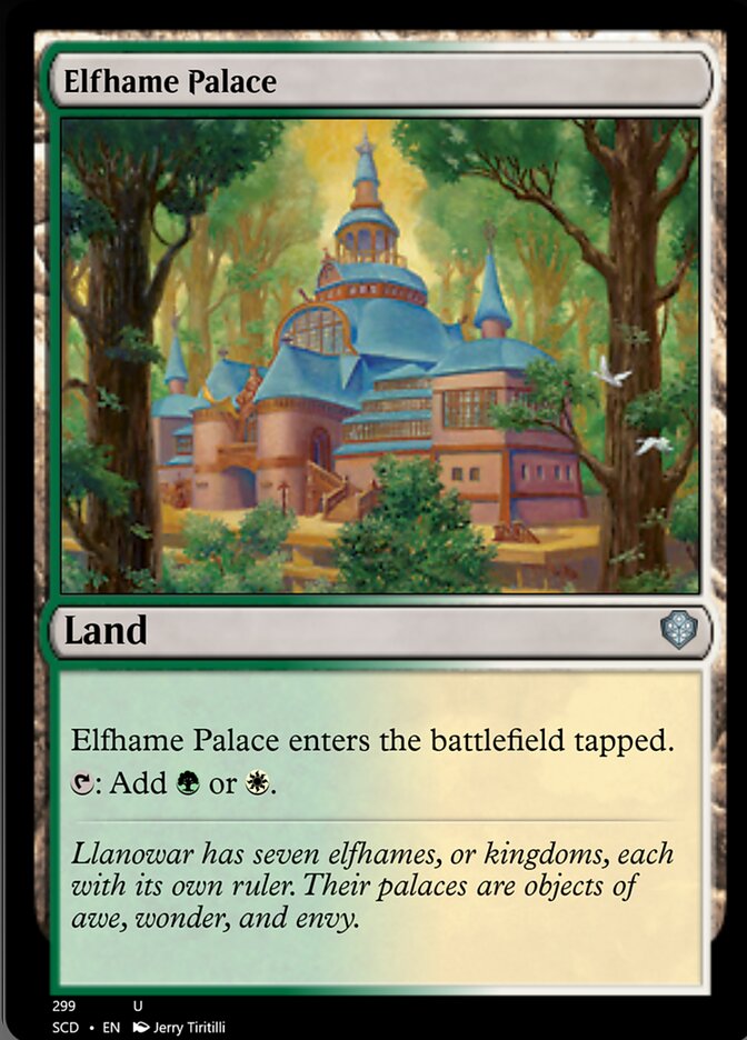 Elfhame Palace [Starter Commander Decks] | Gaming Infinity