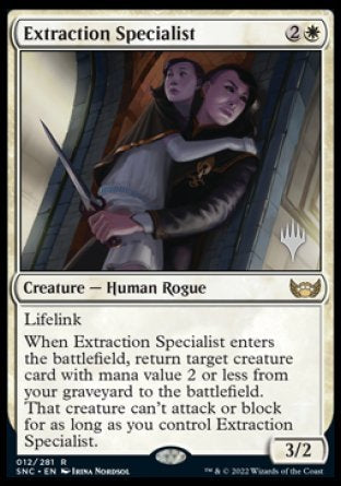 Extraction Specialist (Promo Pack) [Streets of New Capenna Promos] | Gaming Infinity