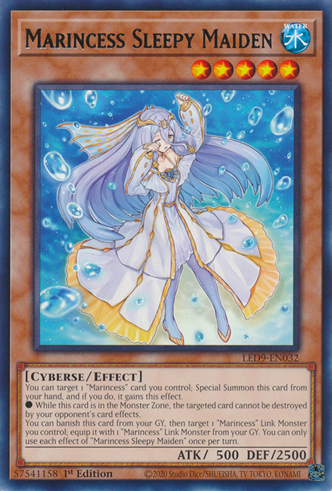 Marincess Sleepy Maiden [LED9-EN032] Rare | Gaming Infinity