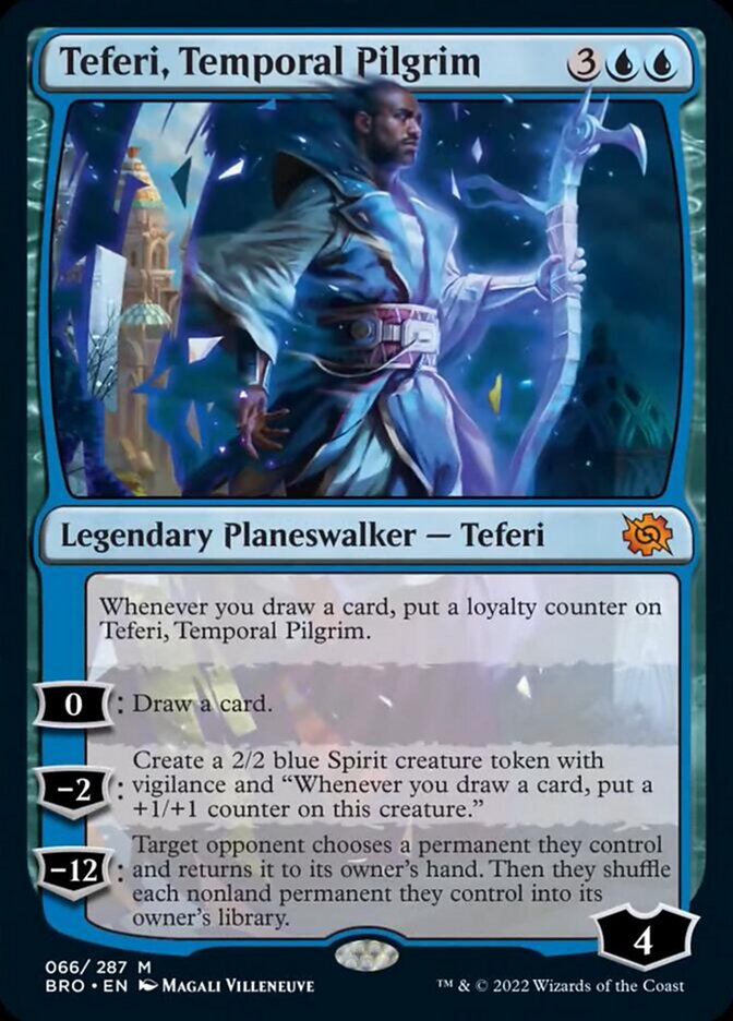 Teferi, Temporal Pilgrim [The Brothers' War] | Gaming Infinity