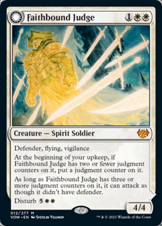 Faithbound Judge // Sinner's Judgment [Innistrad: Crimson Vow] | Gaming Infinity