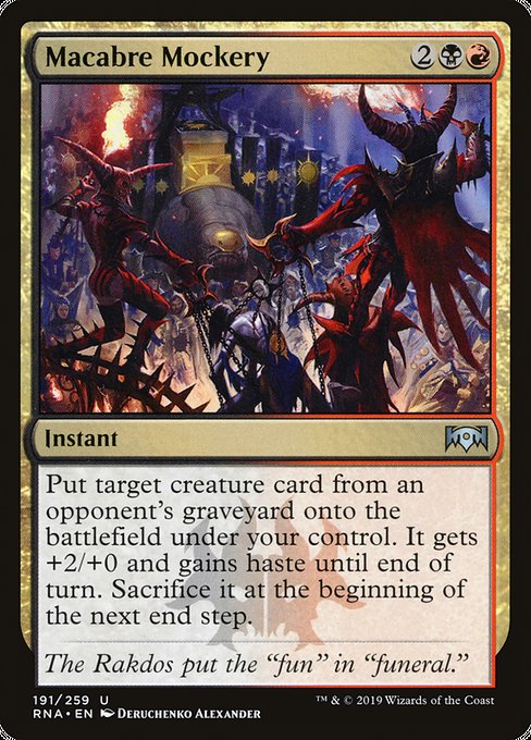 Macabre Mockery [Ravnica Allegiance] | Gaming Infinity