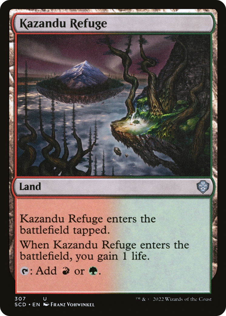 Kazandu Refuge [Starter Commander Decks] | Gaming Infinity