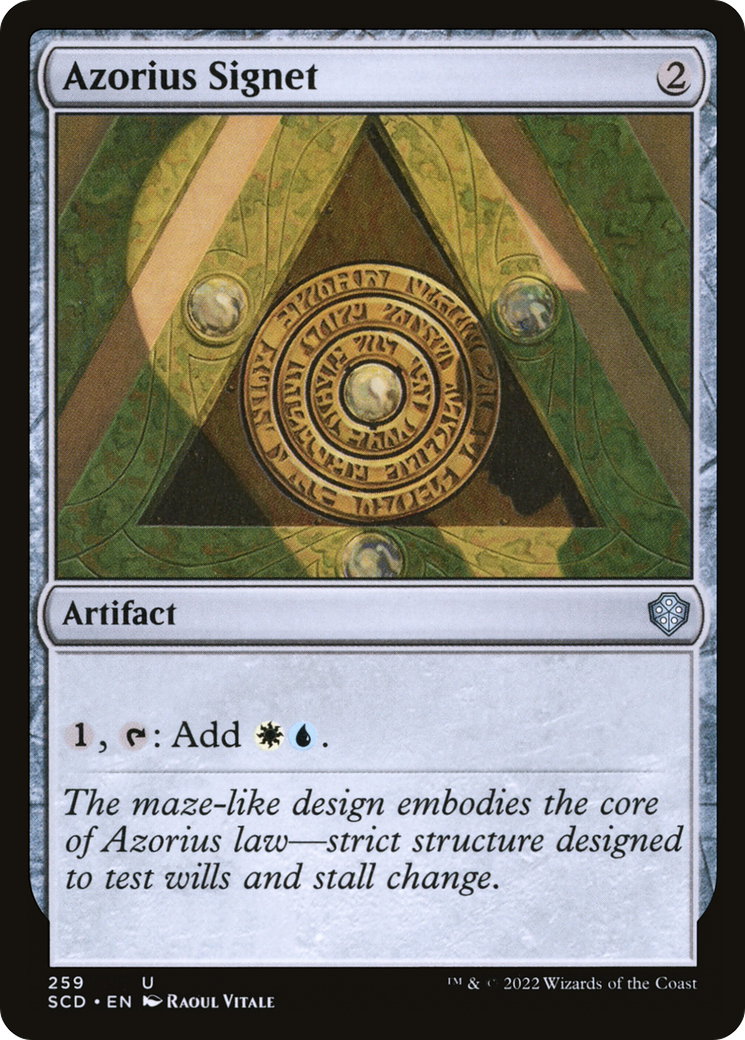 Azorius Signet [Starter Commander Decks] | Gaming Infinity