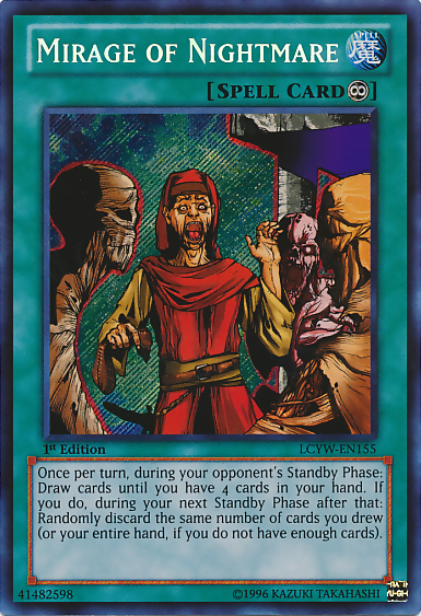 Mirage of Nightmare [LCYW-EN155] Secret Rare | Gaming Infinity