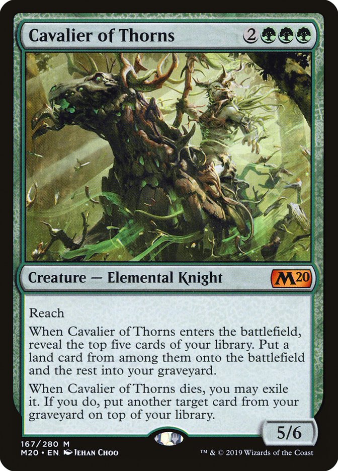 Cavalier of Thorns [Core Set 2020] | Gaming Infinity