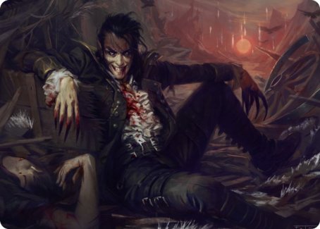 Arrogant Outlaw Art Card [Innistrad: Midnight Hunt Art Series] | Gaming Infinity
