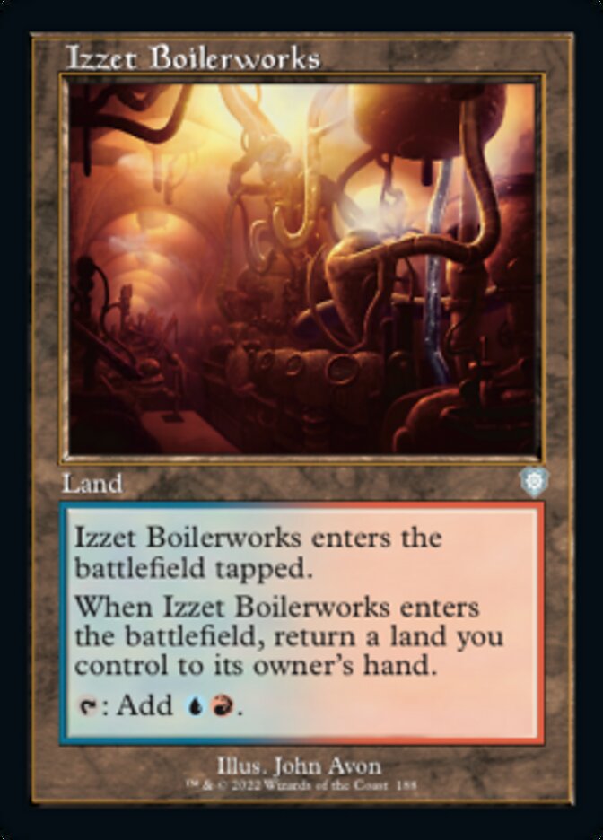Izzet Boilerworks (Retro) [The Brothers' War Commander] | Gaming Infinity