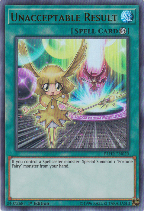 Unacceptable Result [BLHR-EN020] Ultra Rare | Gaming Infinity