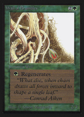 Wall of Brambles (CE) [Collectors’ Edition] | Gaming Infinity