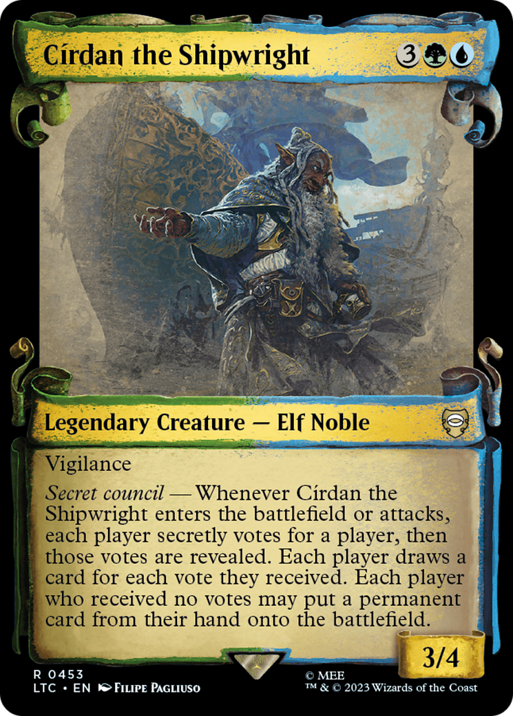 Cirdan the Shipwright [The Lord of the Rings: Tales of Middle-Earth Commander Showcase Scrolls] | Gaming Infinity