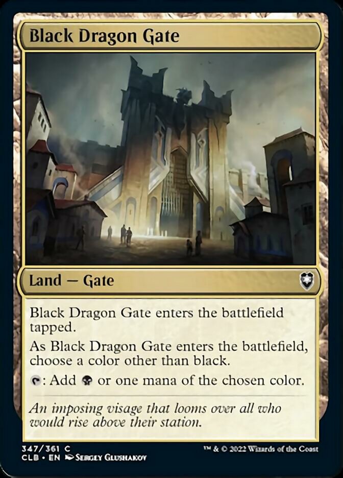 Black Dragon Gate [Commander Legends: Battle for Baldur's Gate] | Gaming Infinity