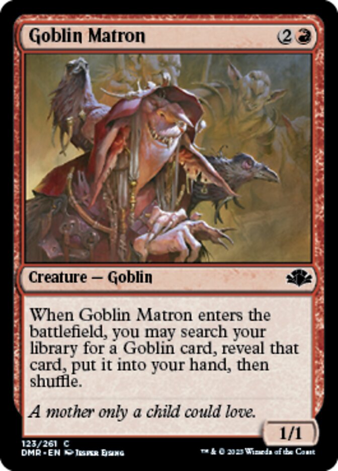 Goblin Matron [Dominaria Remastered] | Gaming Infinity