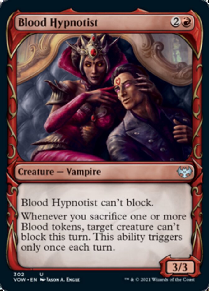 Blood Hypnotist (Showcase Fang Frame) [Innistrad: Crimson Vow] | Gaming Infinity