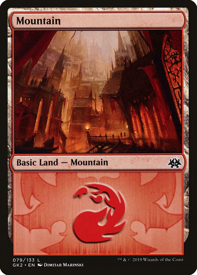 Mountain (79) [Ravnica Allegiance Guild Kit] | Gaming Infinity