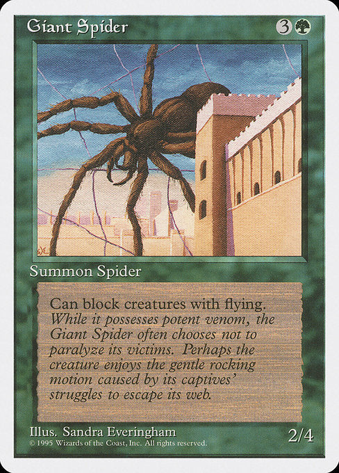 Giant Spider [Fourth Edition] | Gaming Infinity