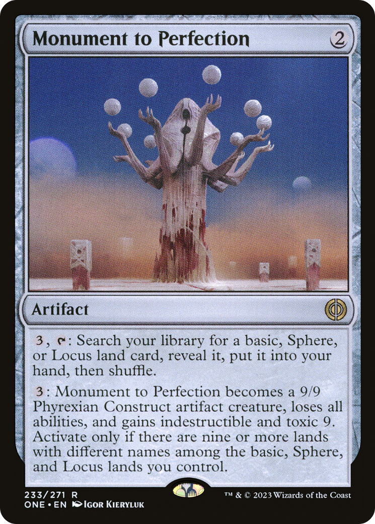 Monument to Perfection [Phyrexia: All Will Be One] | Gaming Infinity