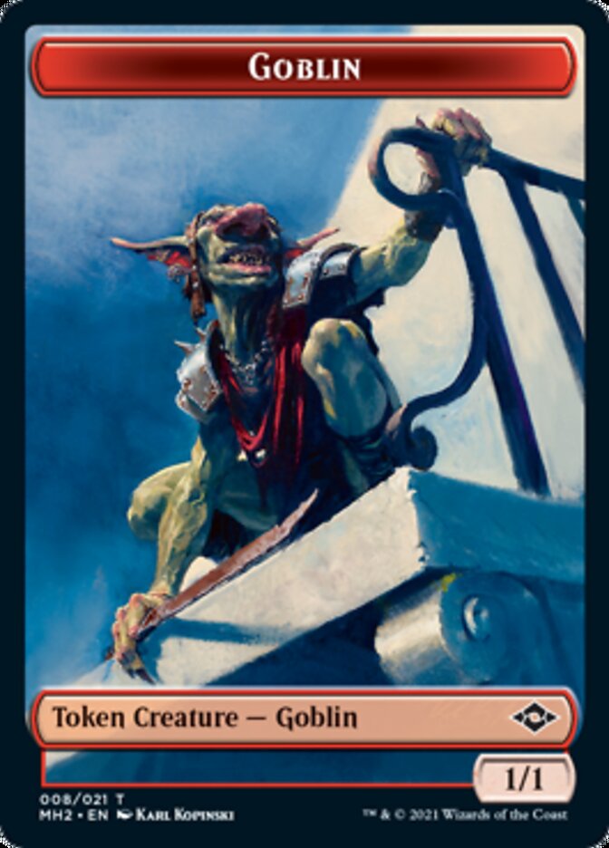 Goblin Token [Modern Horizons 2 Tokens] | Gaming Infinity