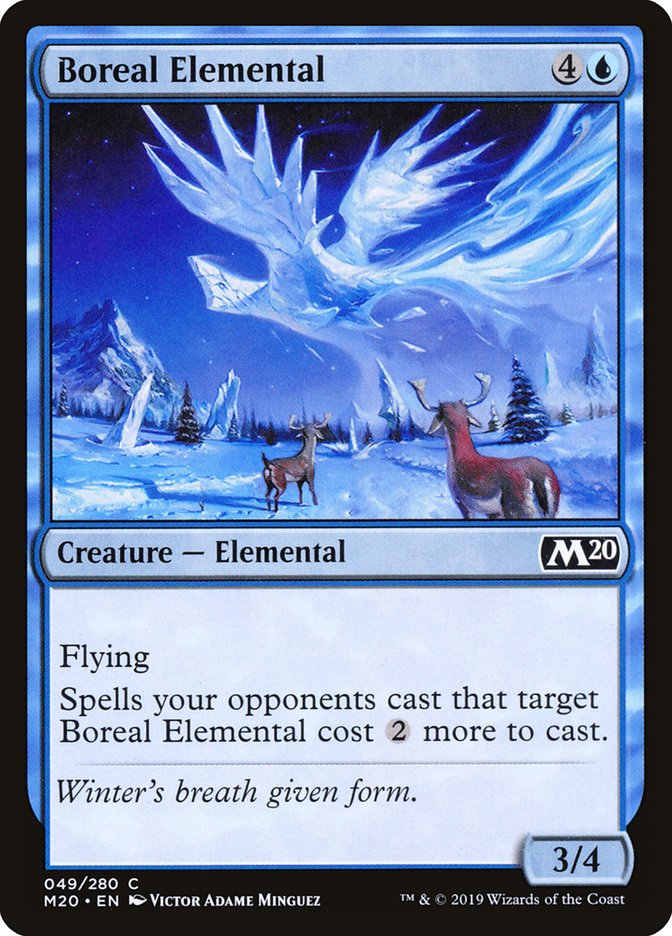 Boreal Elemental [Core Set 2020] | Gaming Infinity