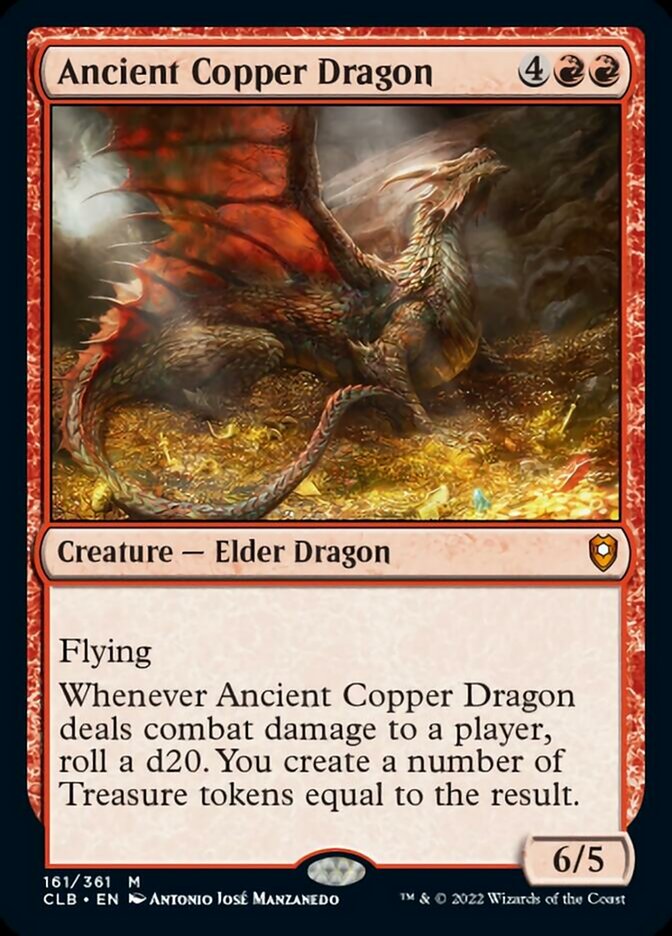 Ancient Copper Dragon [Commander Legends: Battle for Baldur's Gate] | Gaming Infinity