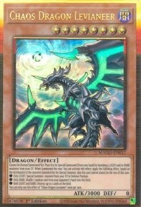 Chaos Dragon Levianeer (Alternate Art) [MAGO-EN017] Gold Rare | Gaming Infinity