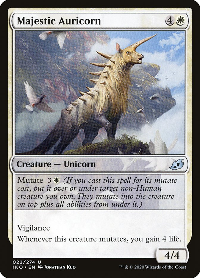 Majestic Auricorn [Ikoria: Lair of Behemoths] | Gaming Infinity