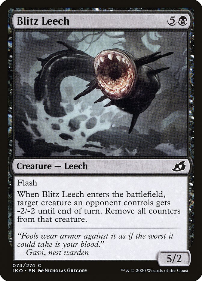 Blitz Leech [Ikoria: Lair of Behemoths] | Gaming Infinity