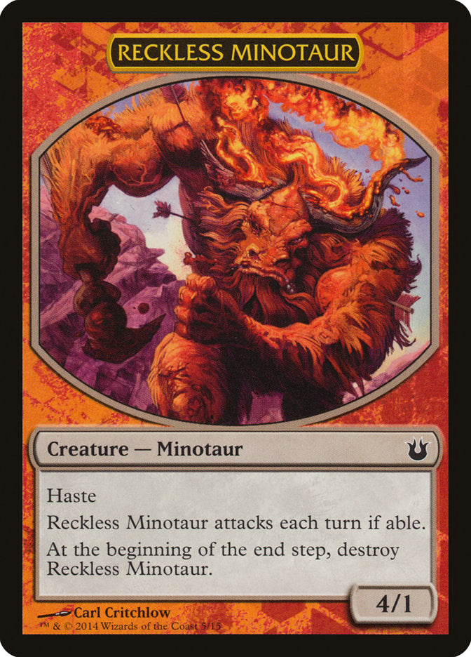 Reckless Minotaur [Hero's Path Promos] | Gaming Infinity