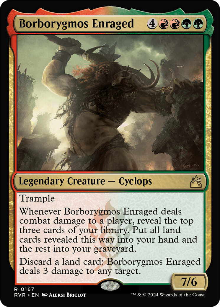 Borborygmos Enraged [Ravnica Remastered] | Gaming Infinity