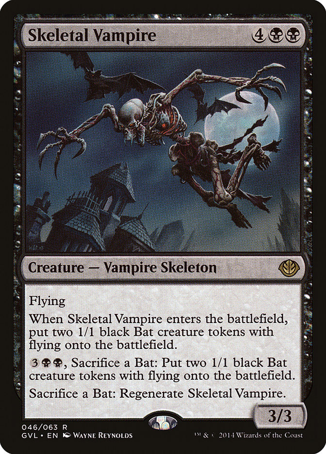 Skeletal Vampire (Garruk vs. Liliana) [Duel Decks Anthology] | Gaming Infinity