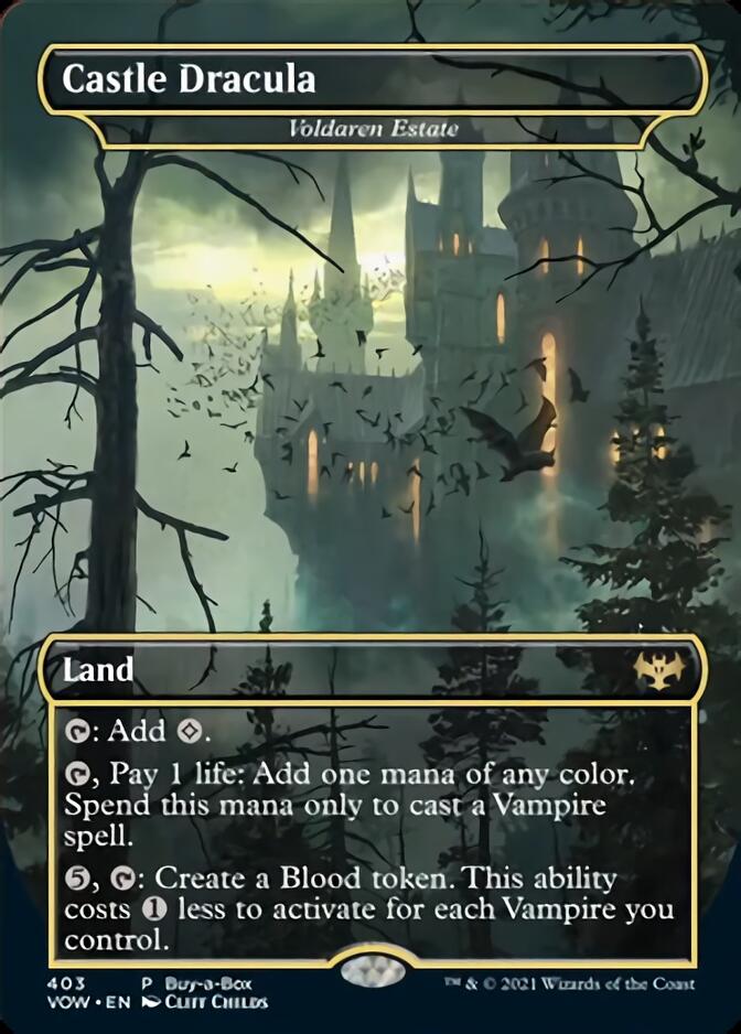 Voldaren Estate - Castle Dracula (Buy-A-Box) [Innistrad: Crimson Vow] | Gaming Infinity