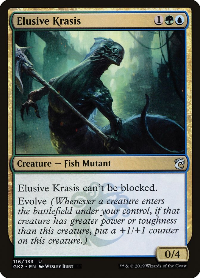 Elusive Krasis [Ravnica Allegiance Guild Kit] | Gaming Infinity