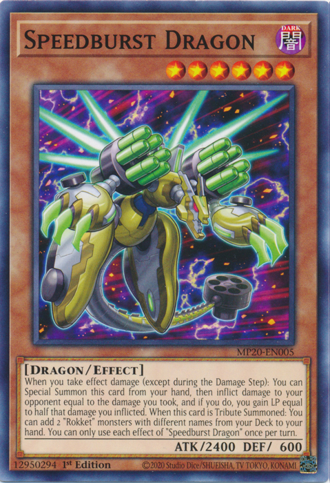 Speedburst Dragon [MP20-EN005] Common | Gaming Infinity