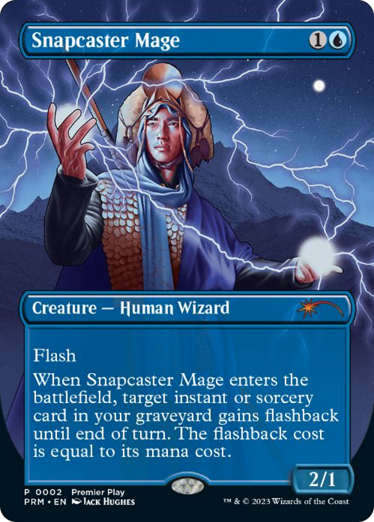 Snapcaster Mage (Borderless Alternate Art) [Regional Championship Qualifiers 2023] | Gaming Infinity