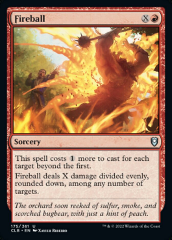 Fireball [Commander Legends: Battle for Baldur's Gate] | Gaming Infinity