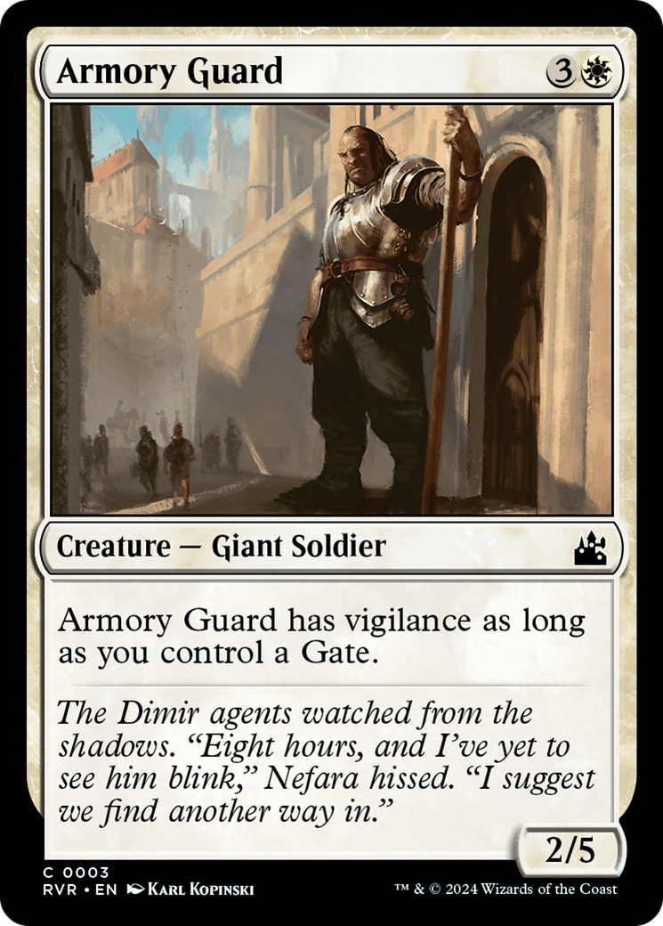 Armory Guard [Ravnica Remastered] | Gaming Infinity