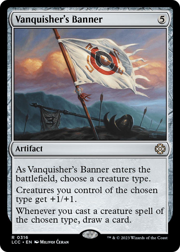 Vanquisher's Banner [The Lost Caverns of Ixalan Commander] | Gaming Infinity