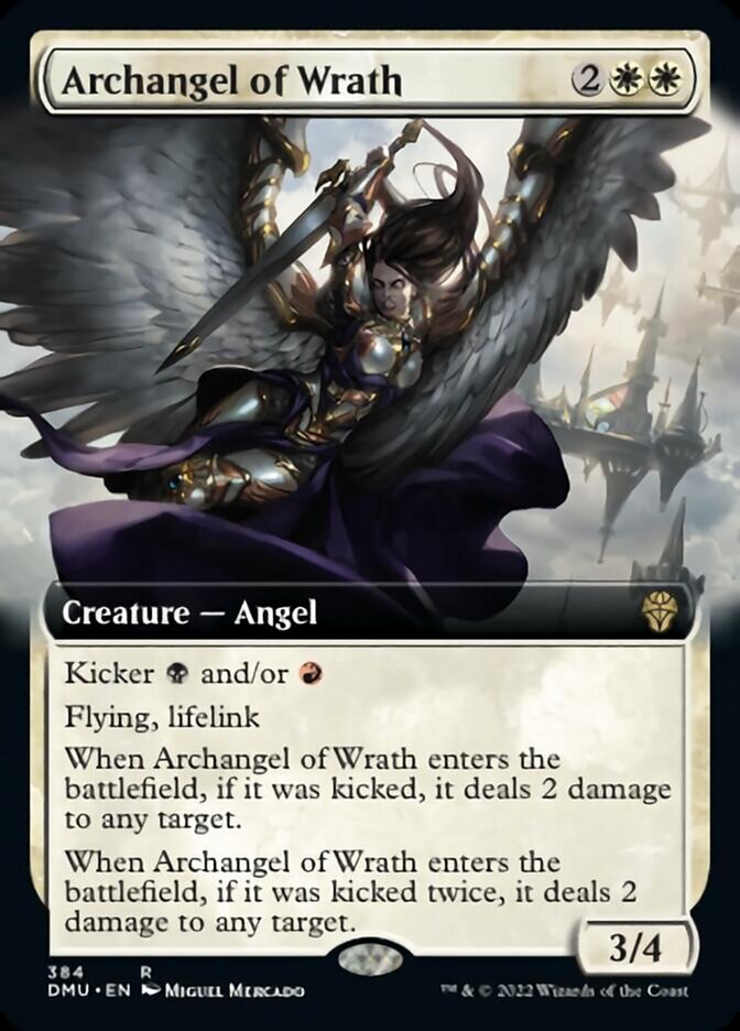 Archangel of Wrath (Extended Art) [Dominaria United] | Gaming Infinity