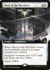 Maul of the Skyclaves (Extended Art) [Zendikar Rising] | Gaming Infinity