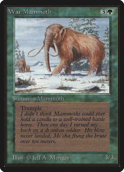 War Mammoth [Limited Edition Beta] | Gaming Infinity