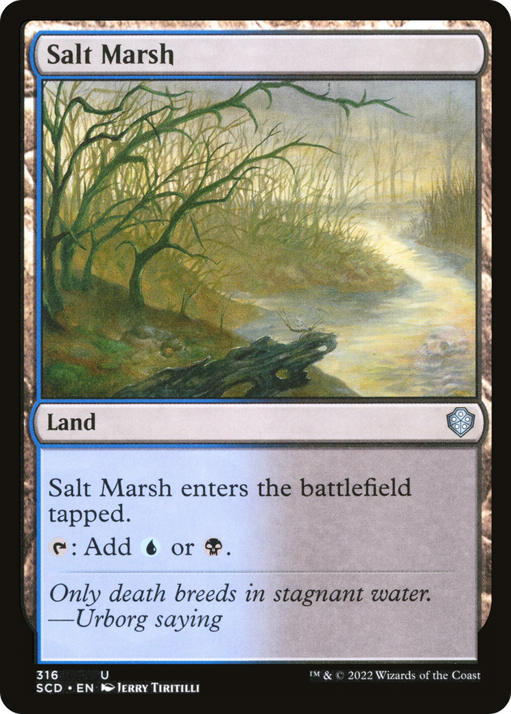 Salt Marsh [Starter Commander Decks] | Gaming Infinity