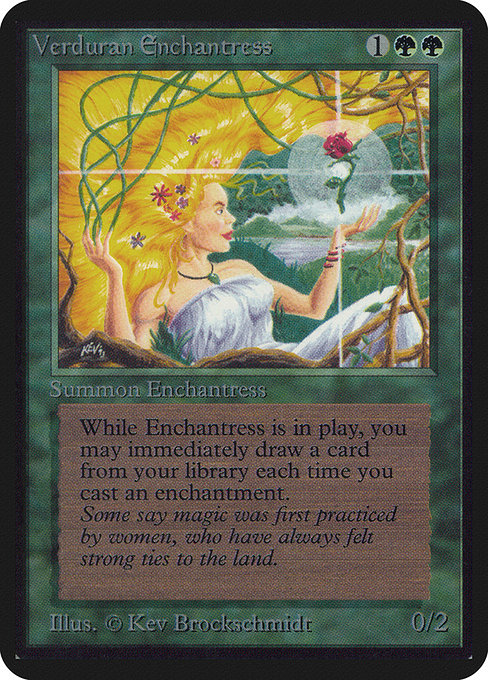 Verduran Enchantress [Limited Edition Alpha] | Gaming Infinity