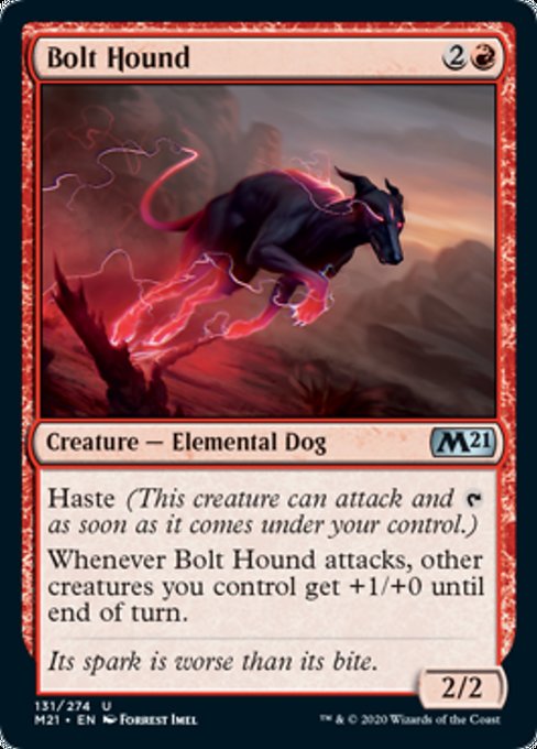 Bolt Hound [Core Set 2021] | Gaming Infinity