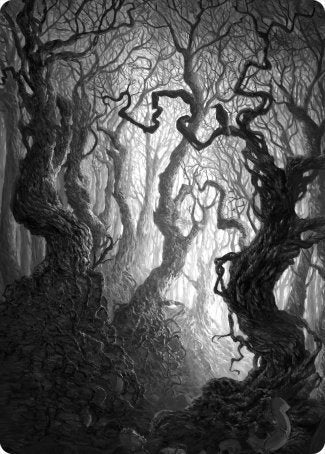 Forest 2 Art Card [Innistrad: Midnight Hunt Art Series] | Gaming Infinity