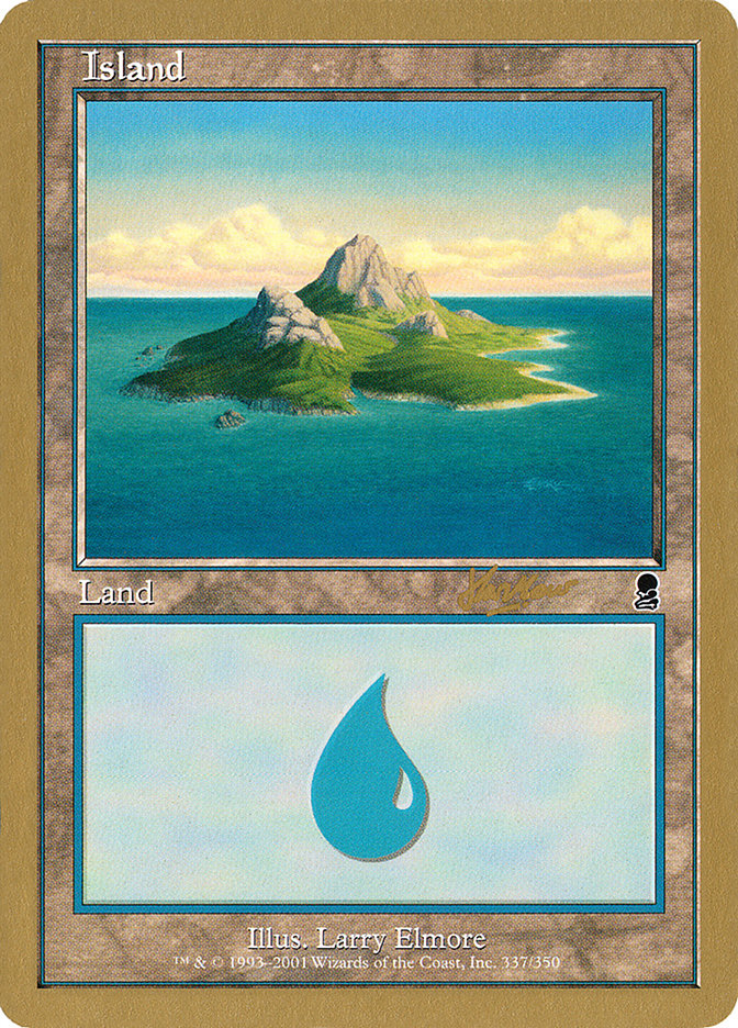 Island (shh337) (Sim Han How) [World Championship Decks 2002] | Gaming Infinity