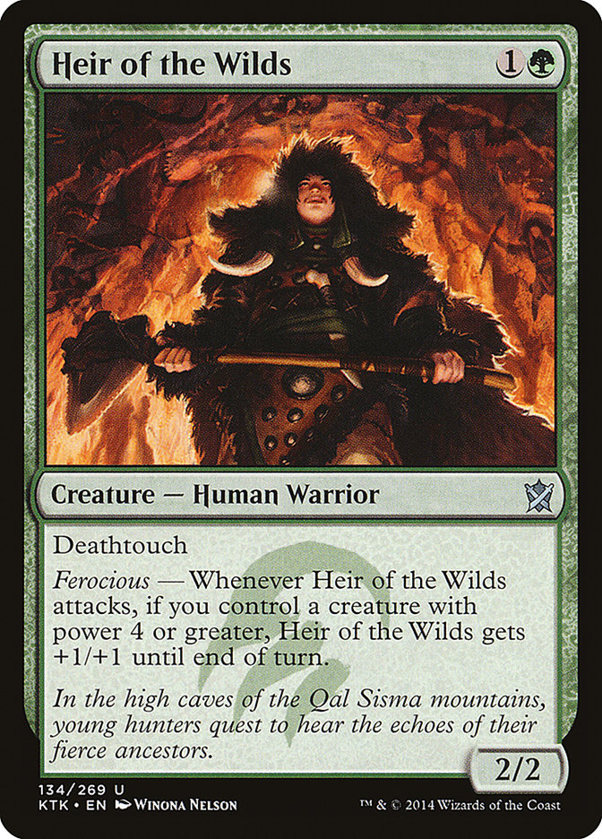 Heir of the Wilds [Khans of Tarkir] | Gaming Infinity