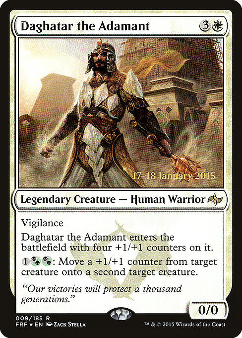 Daghatar the Adamant [Fate Reforged Promos] | Gaming Infinity