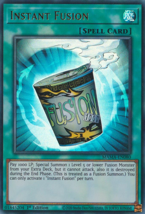 Instant Fusion [MAMA-EN080] Ultra Rare | Gaming Infinity