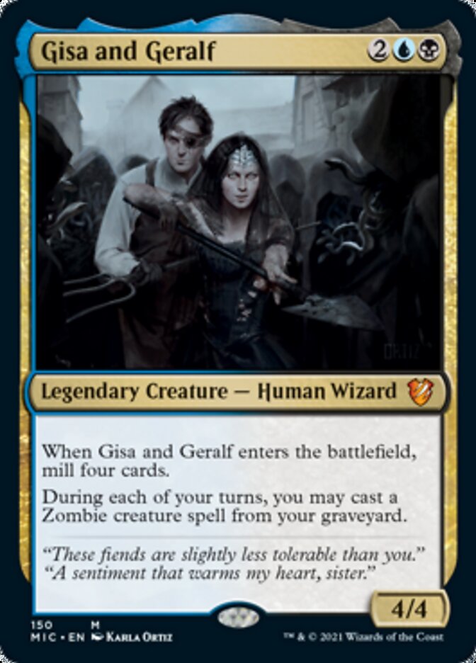 Gisa and Geralf [Innistrad: Midnight Hunt Commander] | Gaming Infinity